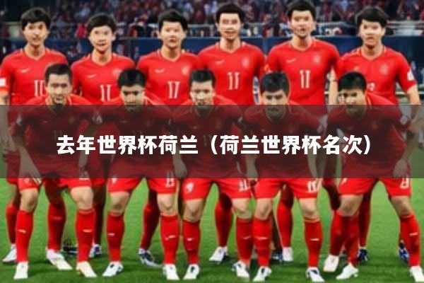 去年世界杯荷兰(荷兰世界杯名次)