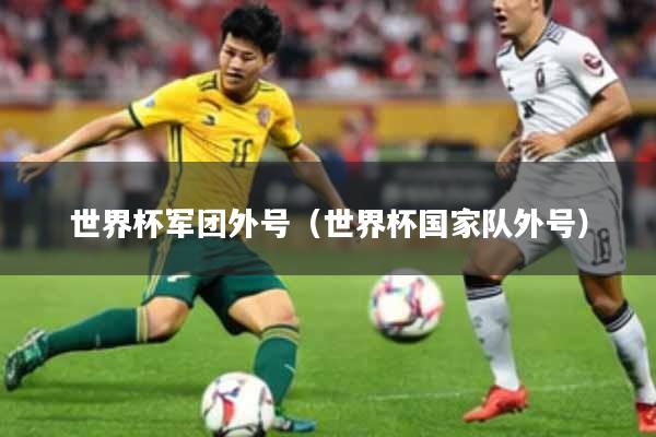 世界杯军团外号(世界杯国家队外号)