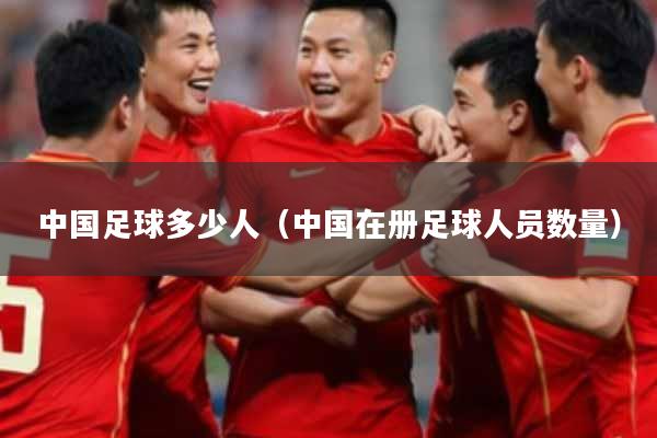 中国足球多少人（中国在册足球人员数量）